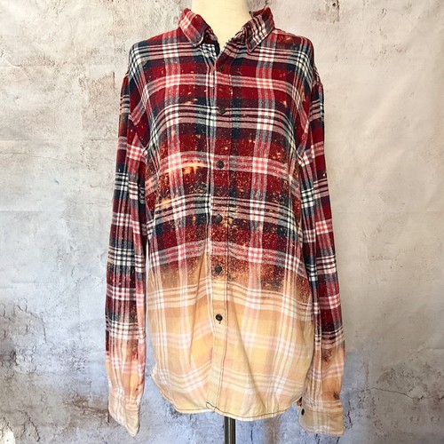 Camicia denim fiori - denim,