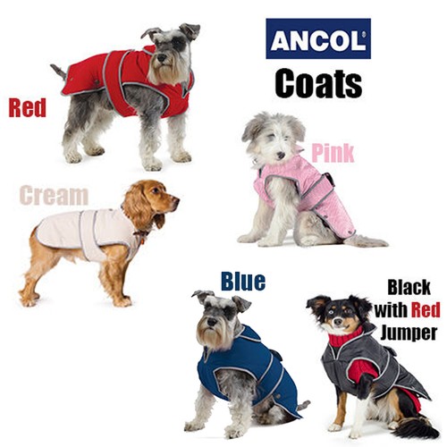 Cappotto cane ancol imbottito - cappotto,