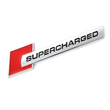 Embleme supercharged metal - embleme, 3d