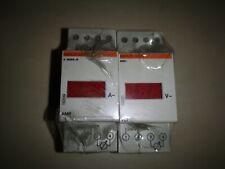 MERLIN GERIN 15209 + 15201 AMPEROMETRO 5000/5A + VOLTMETRO 600V DIGITALE multi9