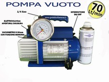 POMPA VUOTO 70LT