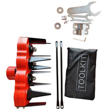 Testina Fresa Per Decespugliatore Universale 4 Denti Di Fresatura Elimina Erba