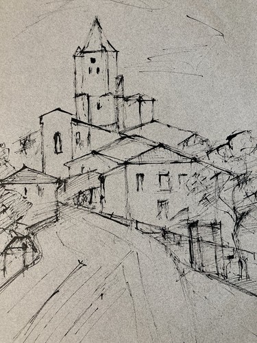 Bella disegno inchiostro - disegno,