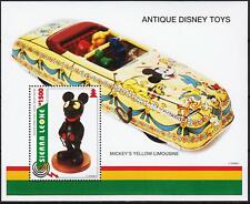 Sierra Leone 1995 Natale Disney Topolino Bambola Giocattoli Auto Limousine Cartoni Animati MNH