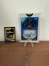 Topps Chrome Ucc Soccer 2023 2024 Marcus Thuram Blue Auto /150