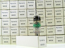 1x 6DC6 Sylvania Röhre tubo