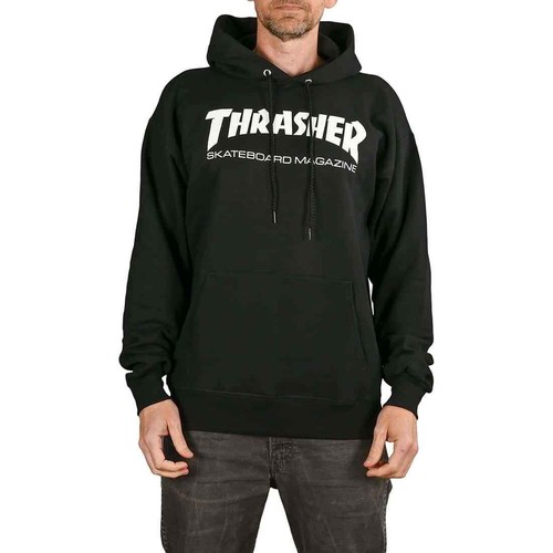 Felpa con cappuccio thrasher - con,