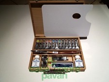 CASSETTA IN LEGNO COLORI ACRILICI  MAIMERI POLYCOLOR 13 x 20ML+1 60ML VALIGETTA