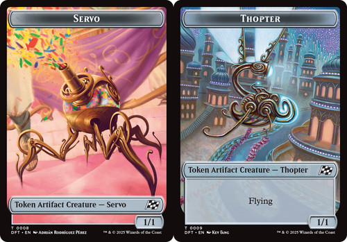 Servo token thopter - token,