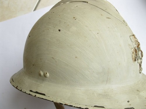 1944 casque adrian repeint - adrian,