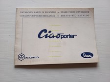 Piaggio Ciao 50 Porter 1971 catalogo ricambi originale