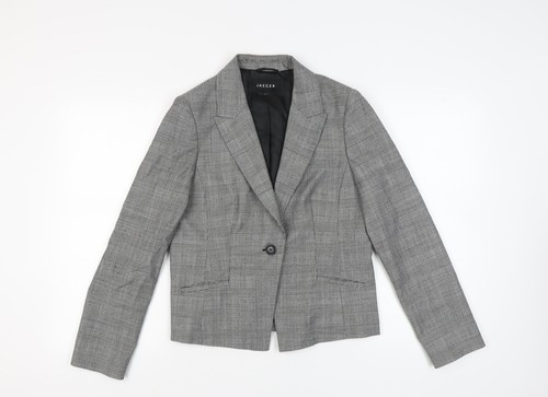 Blazer grigio regolare donna