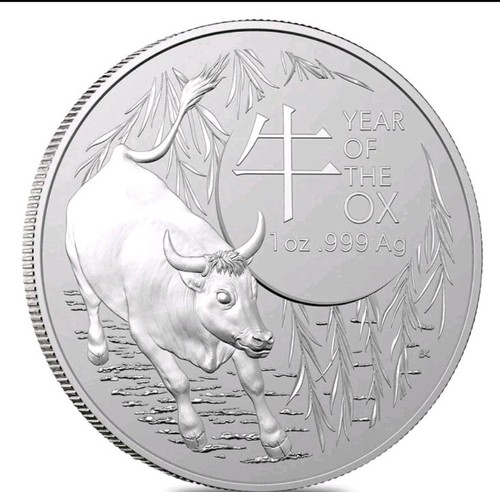Silver coin lunar year - 1, of