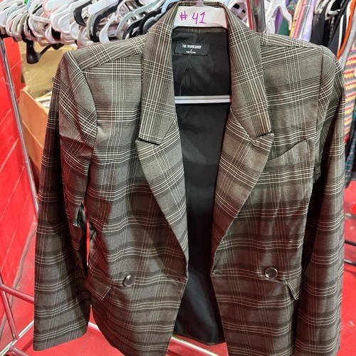 Blazer quadri marrone dal - quadri,