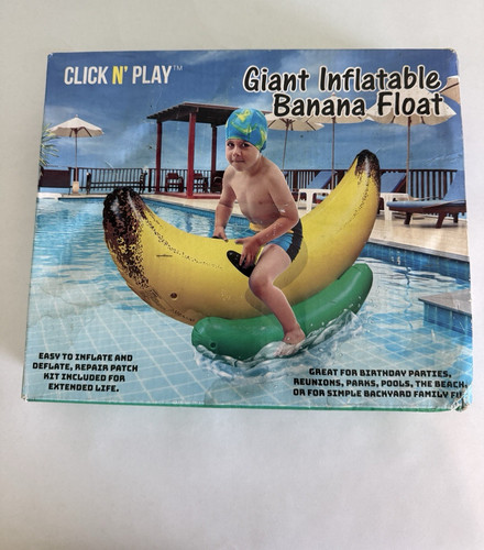 Galleggiante banana gonfiabile - galleggiante,