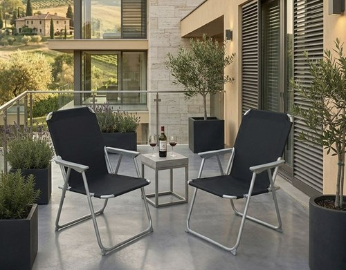 Set sedie pieghevoli - 2,