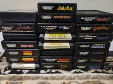 Lotto giochi Coleco Colecovision puliti testati scegli i tuoi favs combo S&H