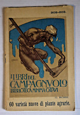 Y499-I LIBRI DEL CAMPAGNUOLO-60 VARIETA' DI NUOVE PIANTE AGRARIE-G.ROSSI