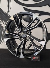 4 CERCHI 18 POLLICI COMPATIBILI AUDI A3 A4 A5 S5 A6 Q2 Q3 Q5 RS6 S6 NERO SLINE