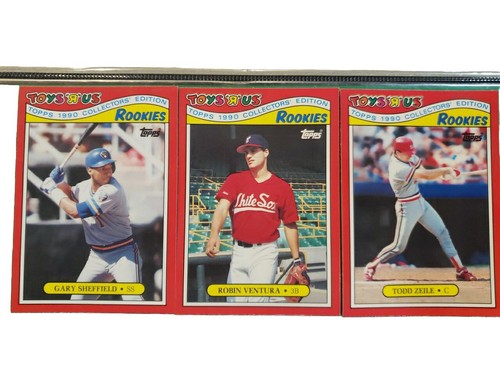 Toys topps 1990 rookies - topps,