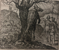xilografia originale incisione