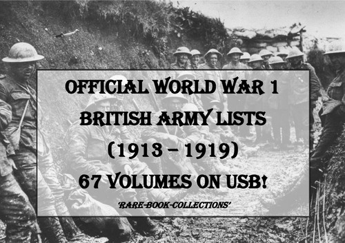 World war british - 1, army