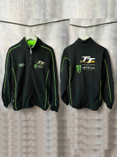 Giacca racing pile zip intera prodotto ufficiale Isle Of Man x Monster Energy