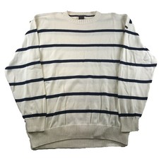 Paul & Shark Yachting Long Sleeve 100% Cotton Sweater Striped Men’s Size XL Top