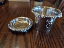 Secchiello e vassoio champagne