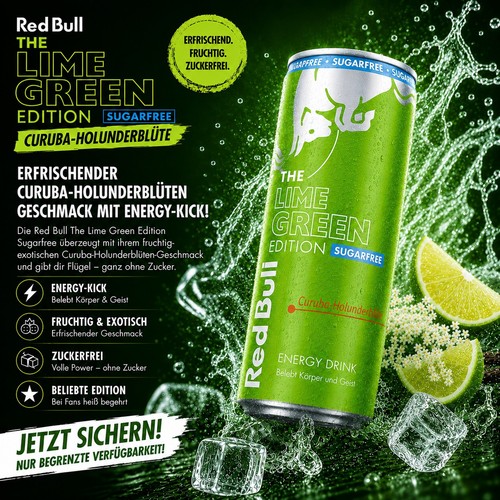 Red bull green edition - bull,