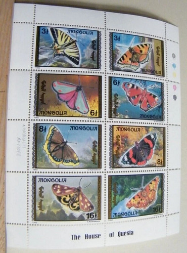 Mz61 mongolia 1992 - -, foglietto
