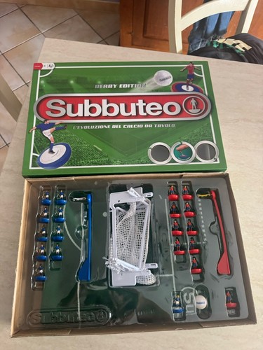 Scatola subbuteo hasbro - subbuteo, derby