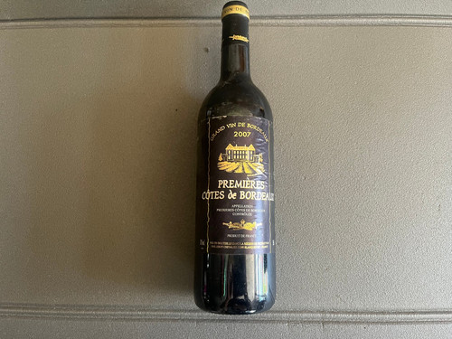 Antica bottiglia vino - di,