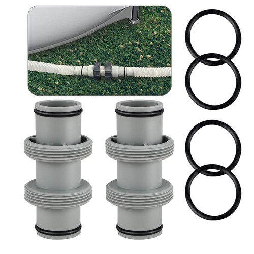 Connettore tubo piscina - tubo, mm
