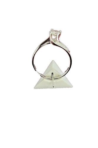 Anello oro bianco - oro,