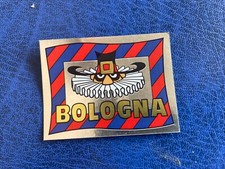 JUNIOR STICKERS CALCIO 1990/91 SCUDETTO BANDIERA BOLOGNA M   PERFETTA