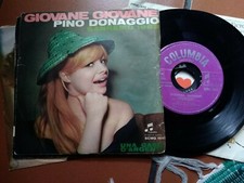 7' PINO DONAGGIO GIOVANE GIOVANE UNA CASA D'ARGENTO COPERTINA VG+VINILE N/MINT