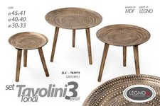 SET 3 TAVOLINI TAVOLO CAFFè