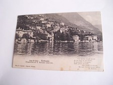 Como  Lago di Como Moltrasio soggiorno  V. Bellini spedita f. p. fr asp + poesia