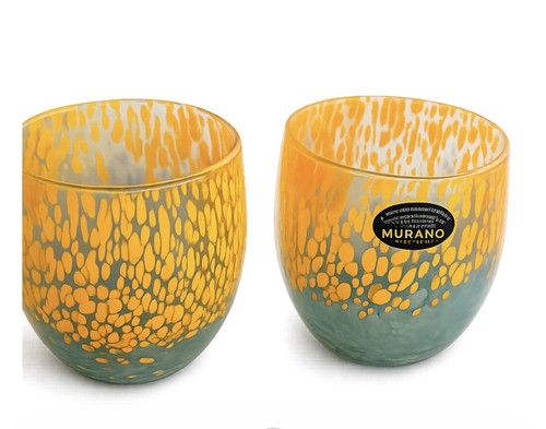 Bicchieri vino senza stelo