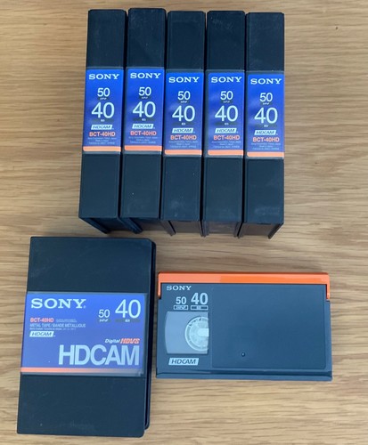 Videocassette sony hdcam 40 - 6,