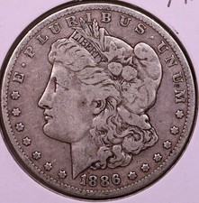 1886-O Morgan Dollar Fine+