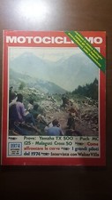 MOTOCICLISMO 10 1974 YAMAHA TX 500 PUCH MC 125 MALAGUTI CROSS 50
