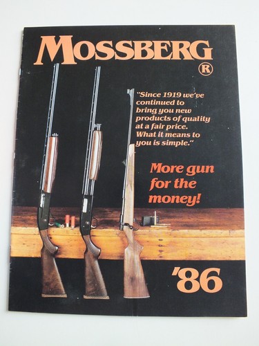 Mossberg shotgun brochure - mossberg,