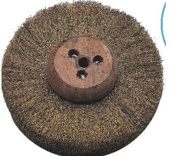 Spazzola ottone per pulitrice