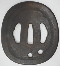 Lama in ferro Tsuba per spade