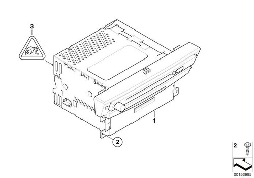 Bmw e60 e61 radio - bmw, cd