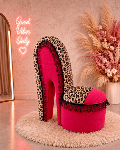 Sedia con tacco - alto, a