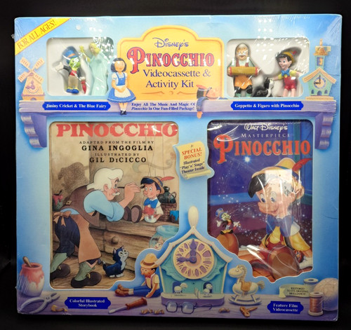 Disney pinocchio 1993 vhs - disney,