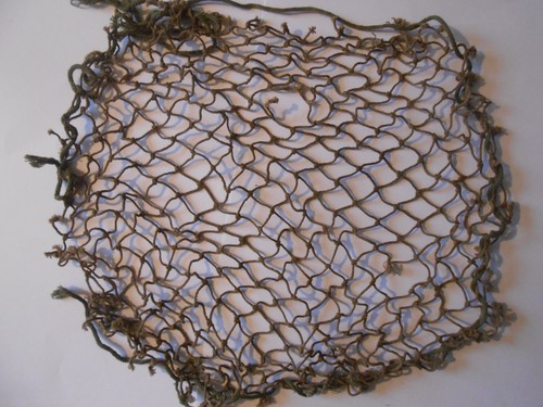 Worn khaki cotton helmet - worn,